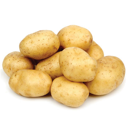 Fresh potatoes-fresh vegetables