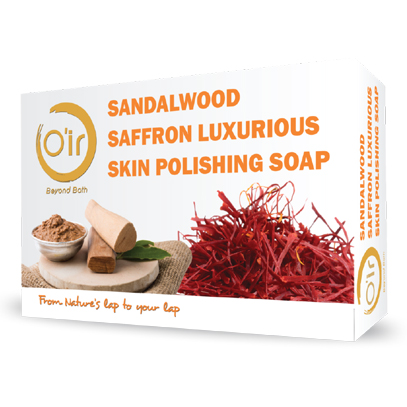 Sandalwood saffron skin polishing soap-Beauty care Products